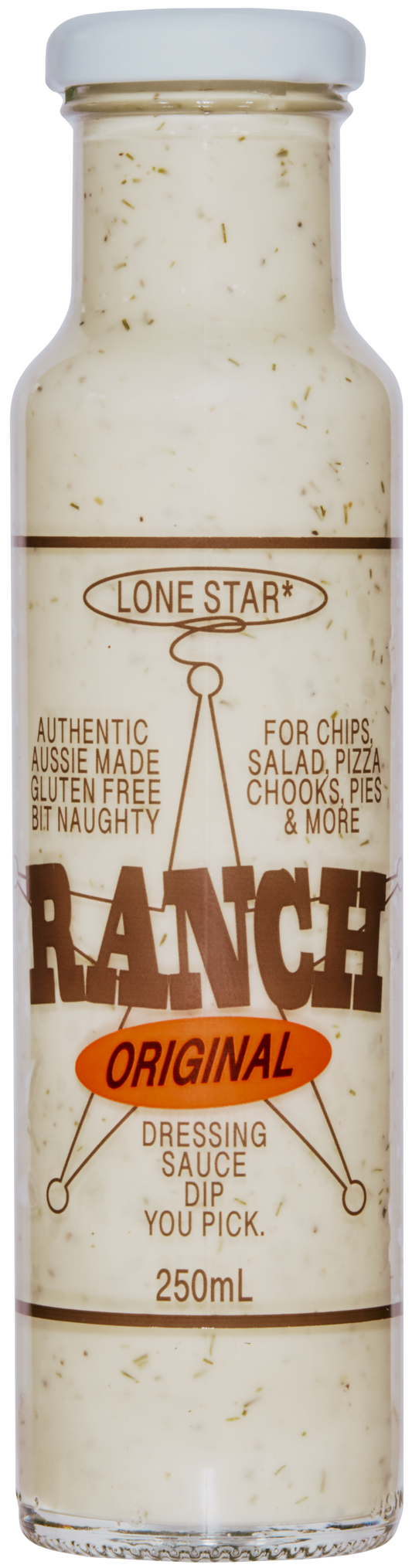 Bottle of Lone Star Original Ranch dressing 